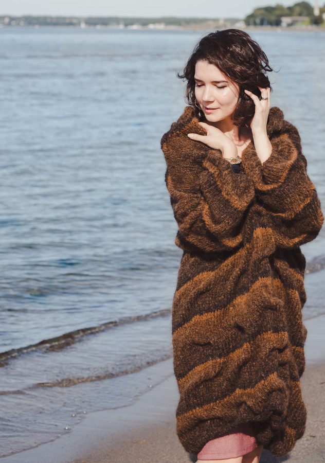 Chestnut Waves - Cardigan