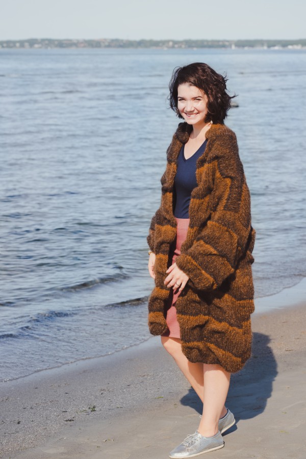 Chestnut Waves - Cardigan