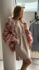 Crème Brûlée Waves - Bomber Jacket