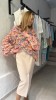 Crème Brûlée Waves - Bomber Jacket